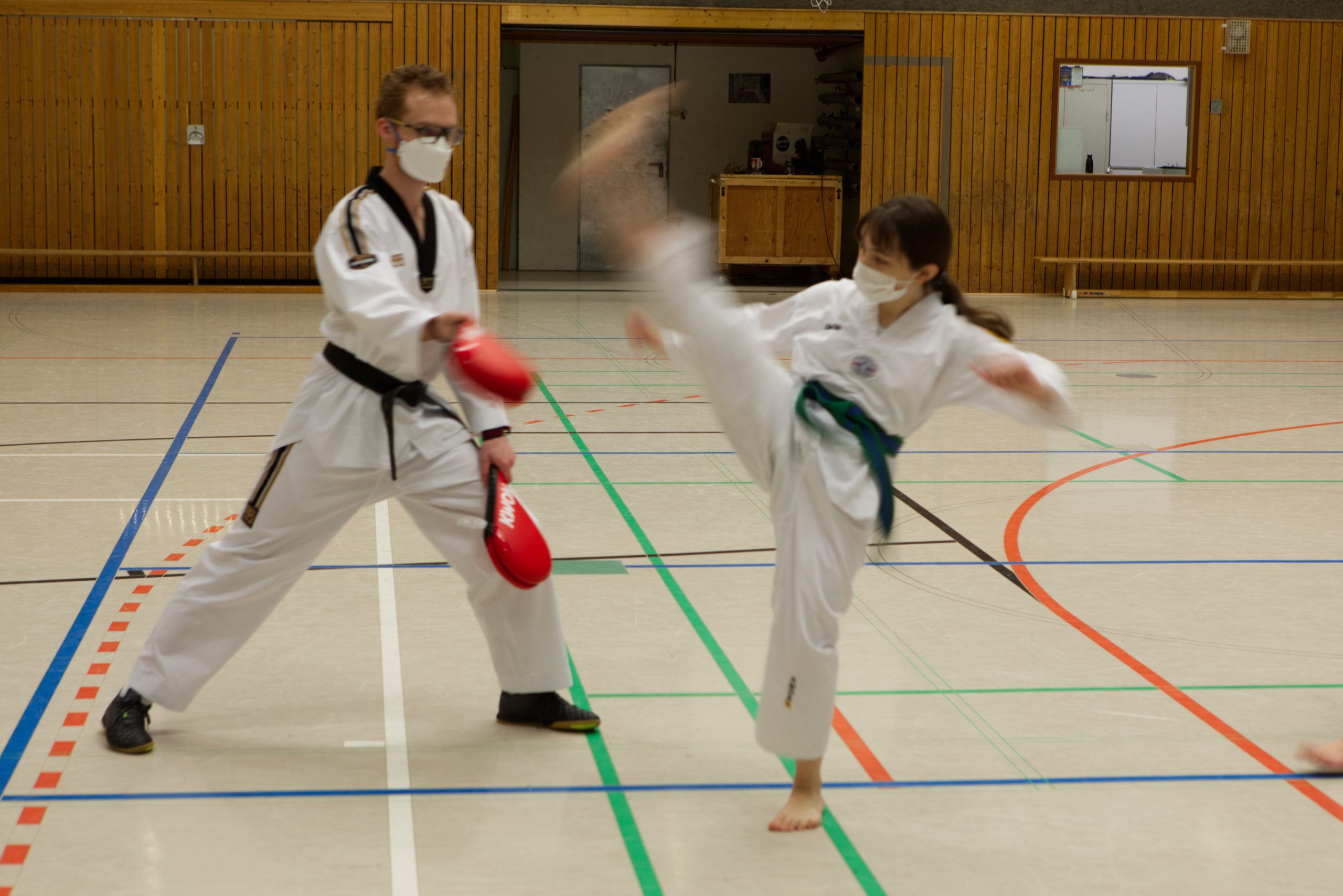 Taekwondo Kerpen: Vielleicht steht ihr bald hier und macht die Prüfung