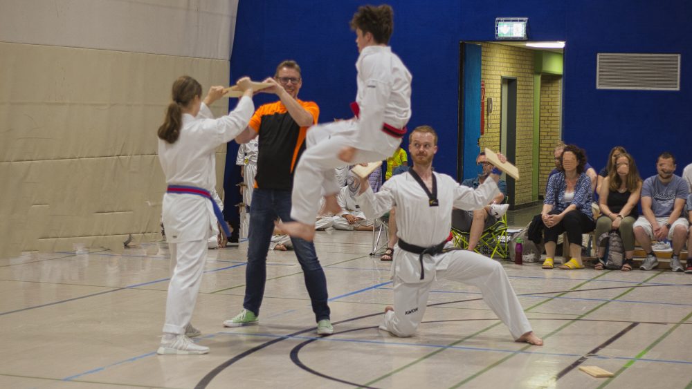 Bruchtest zum 1. Dan