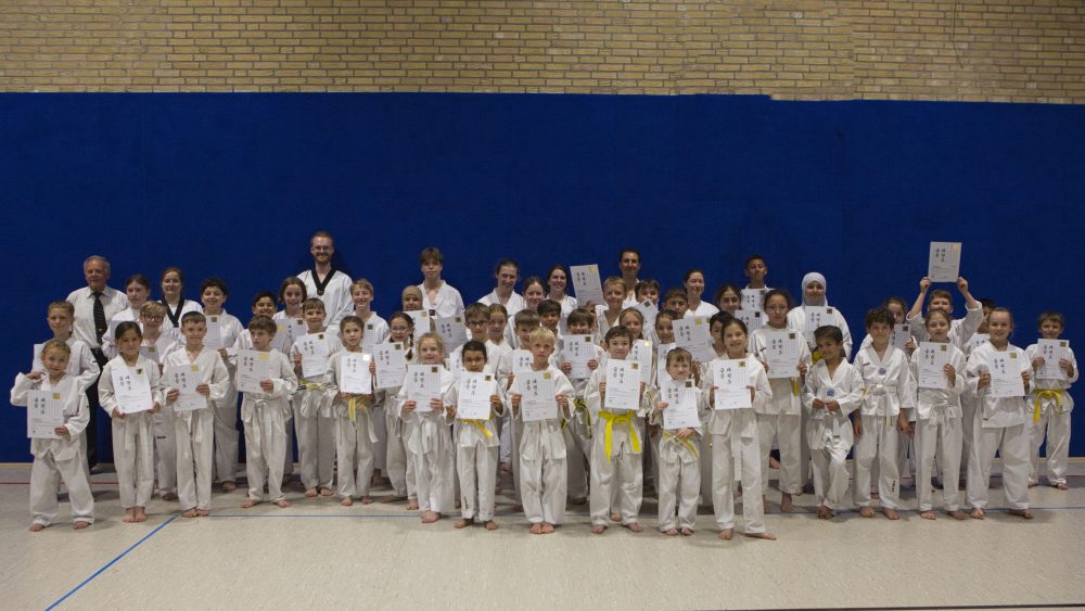 Erfolgreiche Gürtelprüfung für das SSK-Taekwondo-Team Kerpen