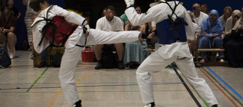 Probetraining beim SSK-Taekwondo-Team Kerpen