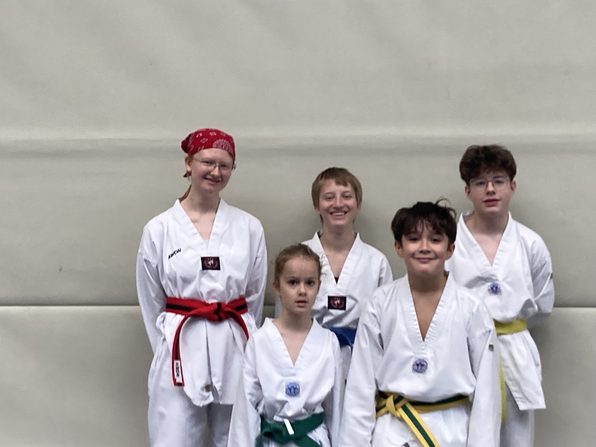 Kleines aber feines SSK-Taekwondo-Team